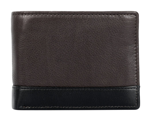 Karla Hanson Men's RFID Leather Bifold Wallet with Card Holder Insert