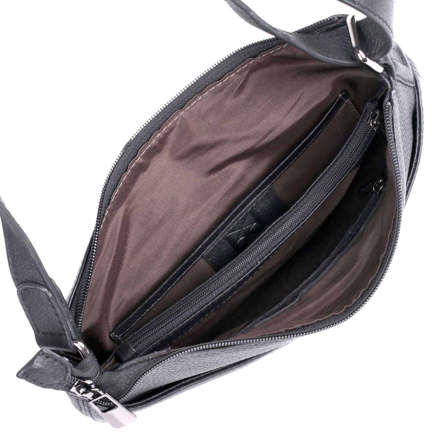 Dorothy Genuine Leather Crossbody Bag with RFID - view 4 - Karla Hanson