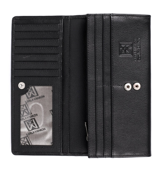 Karla Hanson Women's RFID Leather Bifold Wallet More Colors