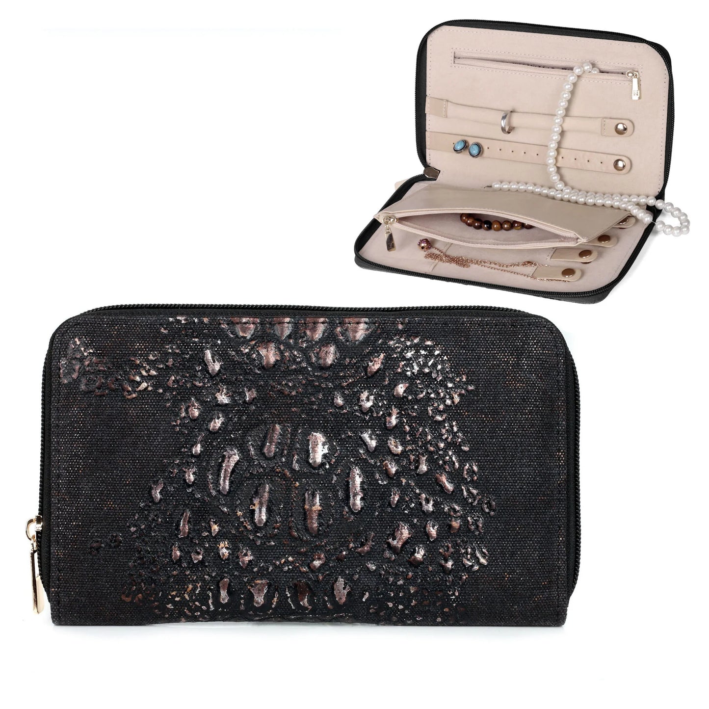 Eva Travel Jewelry Organizer Case