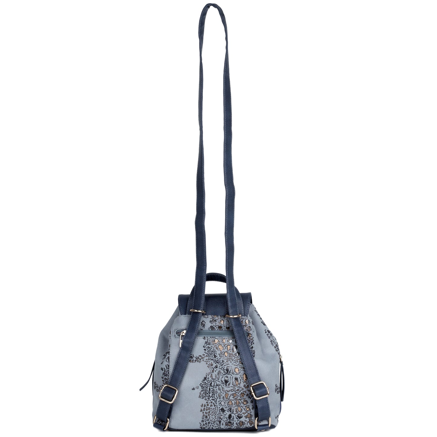 Karla Hanson Eva Women's RFID Blocking Convertible Backpack Navy - Karla Hanson