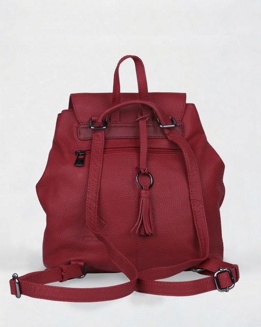 Dorothy Leather 2 in 1 Convertible Backpack & Crossbody Bag