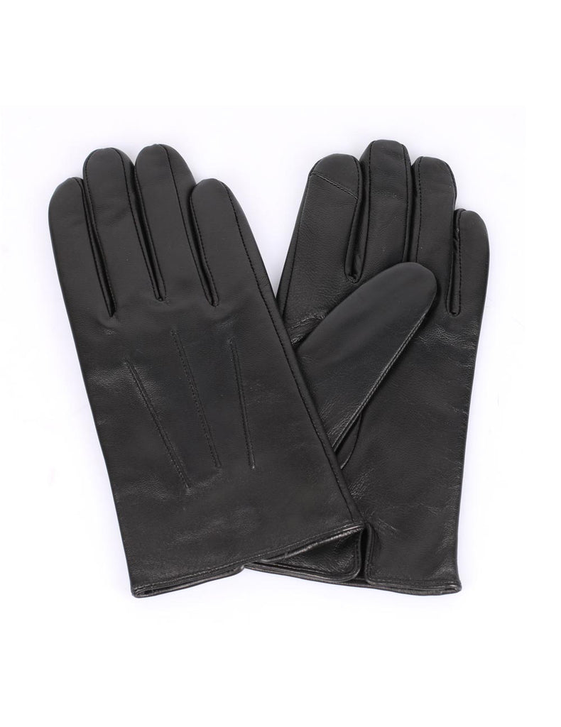 Men's Deluxe Leather Touch Screen Gloves - karlahanson.com