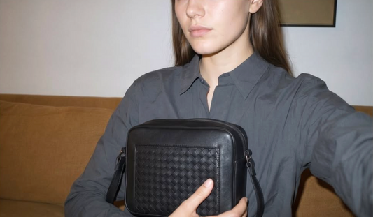 Women holding Karla Hanson Bag