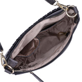 Julia Buxton Whip Stitch Vegan Leather Crossbody Bag