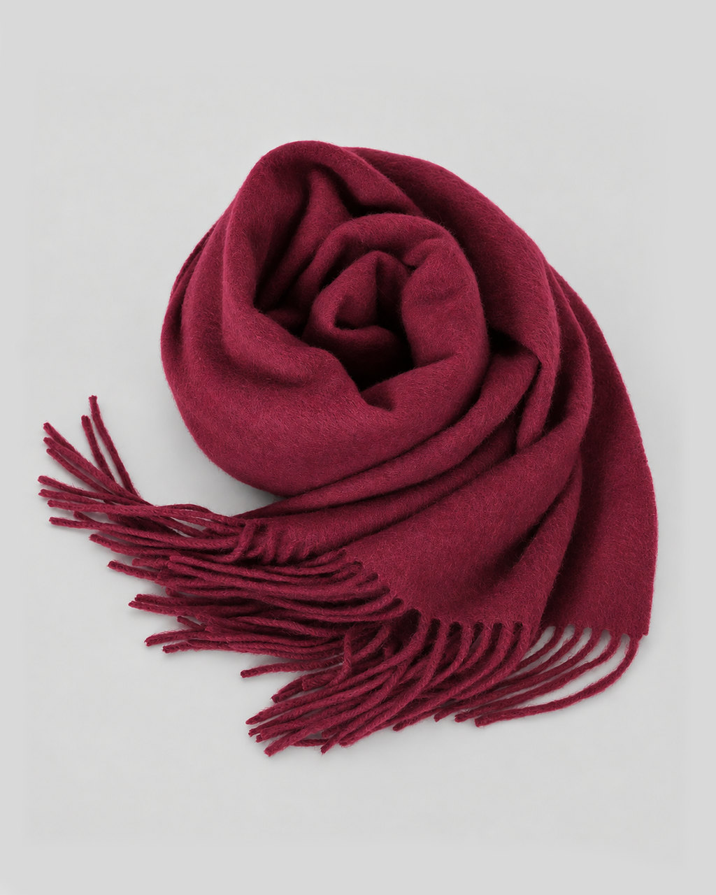 Wool Fringe Scarf