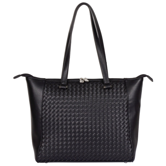 Karla Hanson Tanya Woven Laptop Tote - Karla Hanson