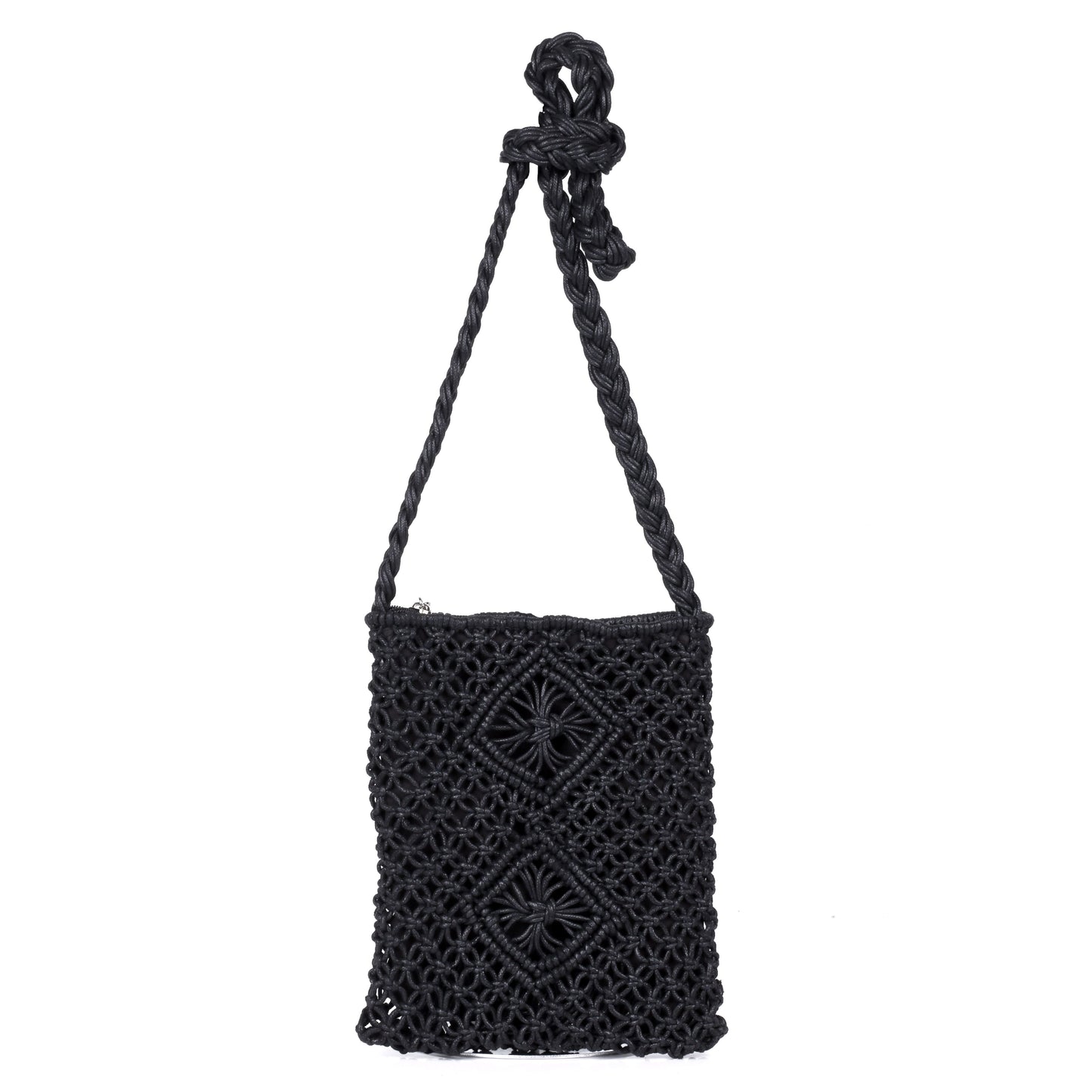 Boho Macrame Crossbody Bag I