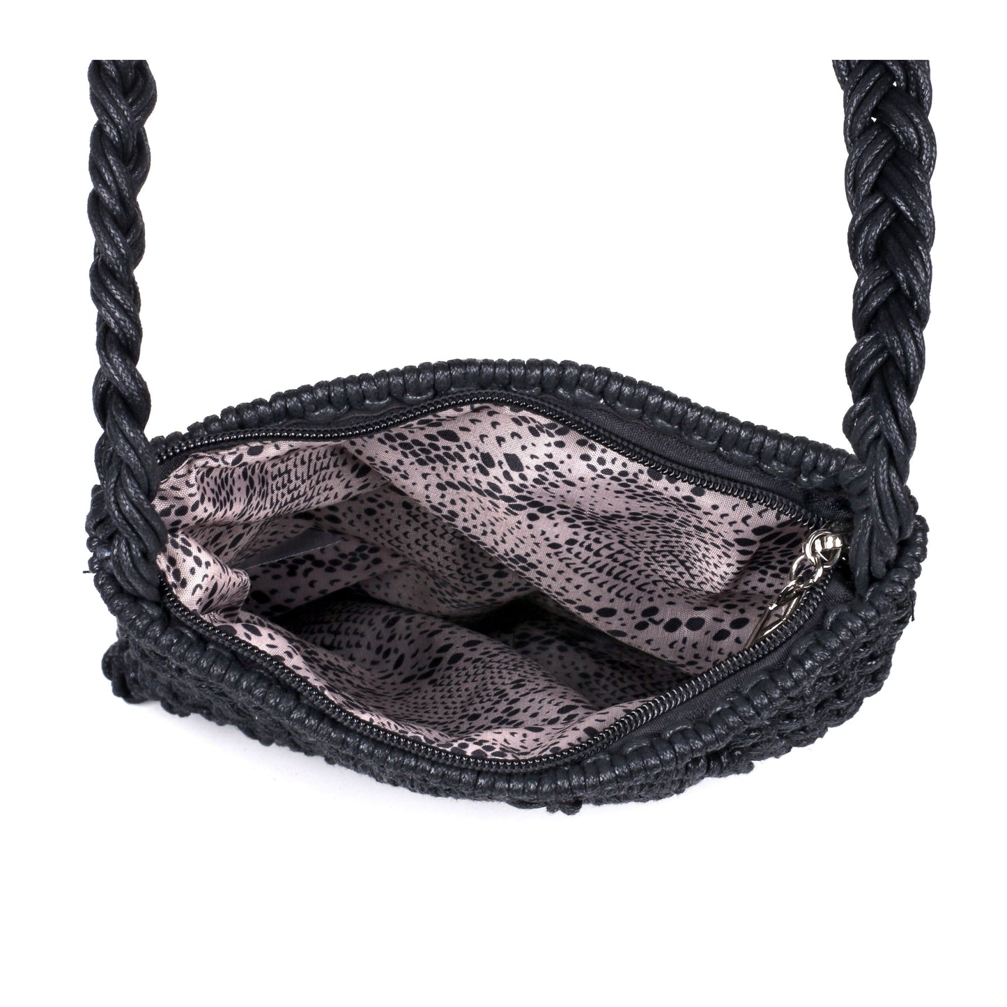 Boho Macrame Crossbody Bag I