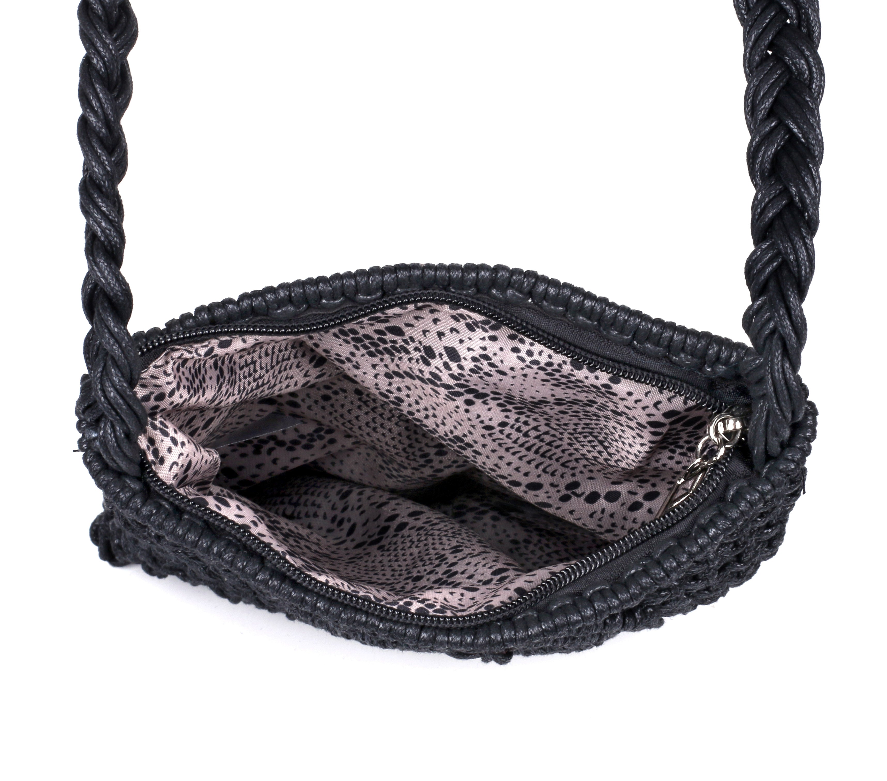 Boho Macrame Crossbody Bag I