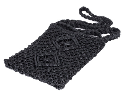 Boho Macrame Crossbody Bag I