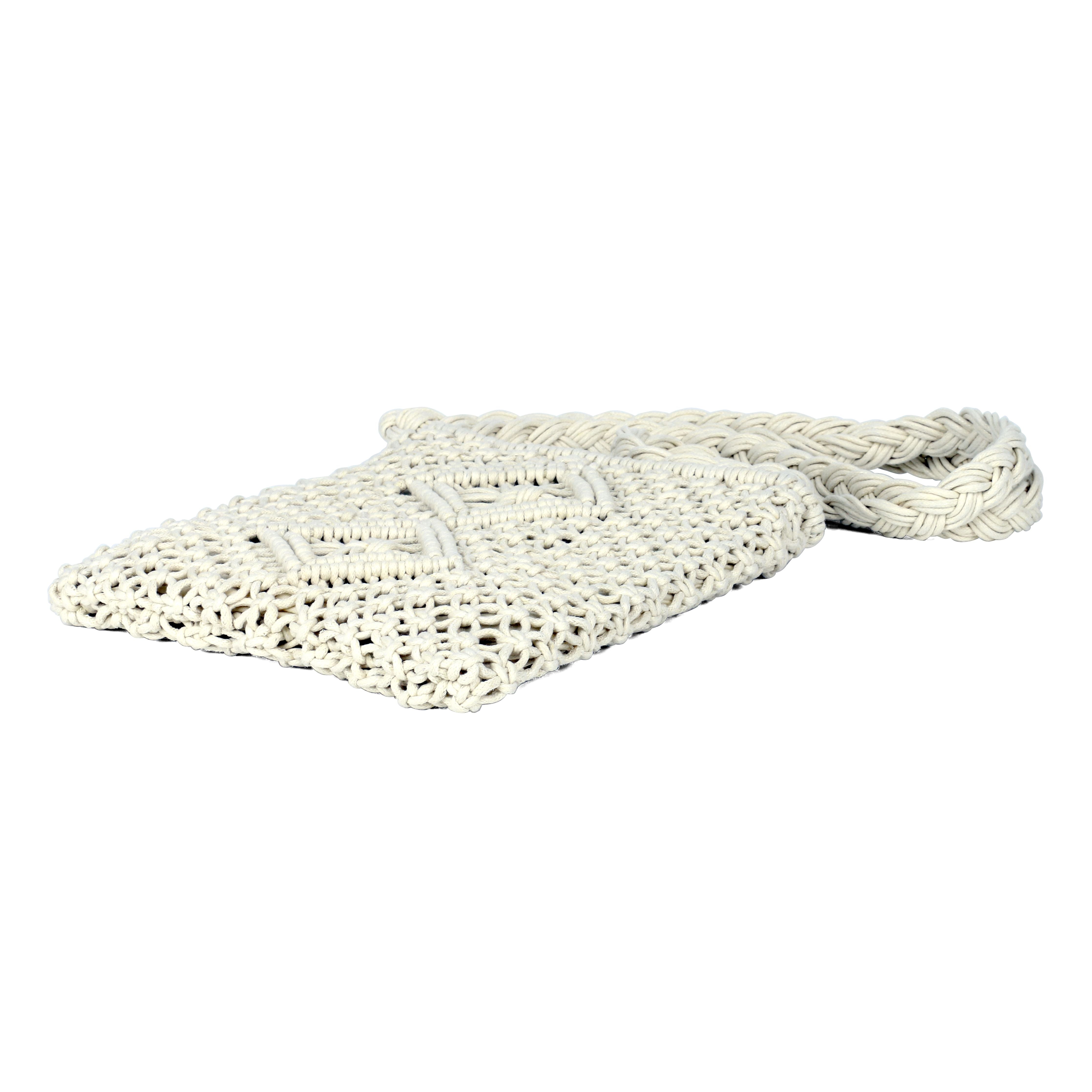 Boho Macrame Crossbody Bag I