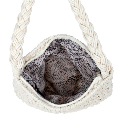 Boho Macrame Crossbody Bag I