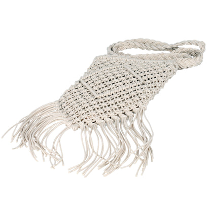 Boho Macrame Crossbody Bag II