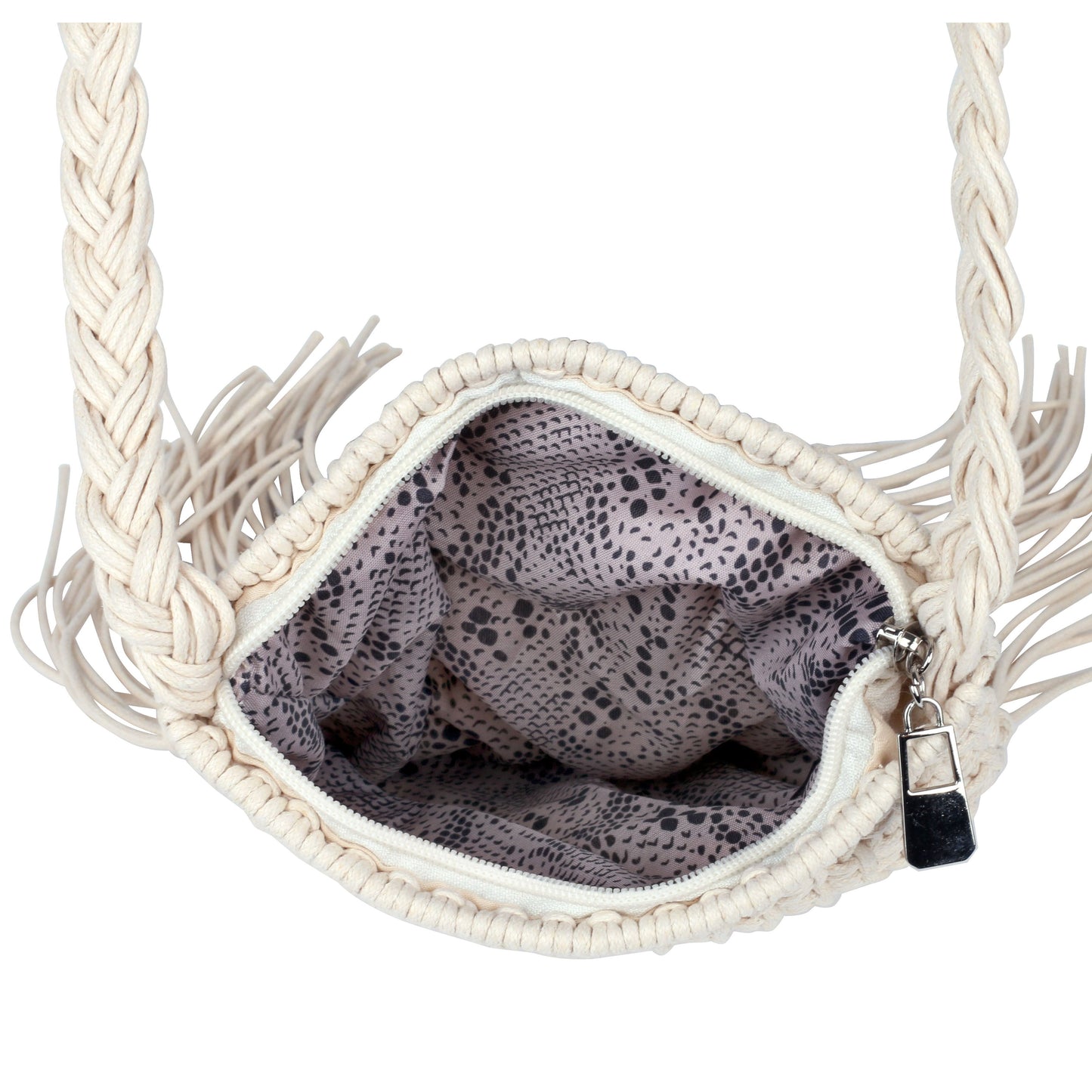 Boho Macrame Crossbody Bag II