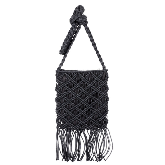 Boho Macrame Crossbody Bag IV