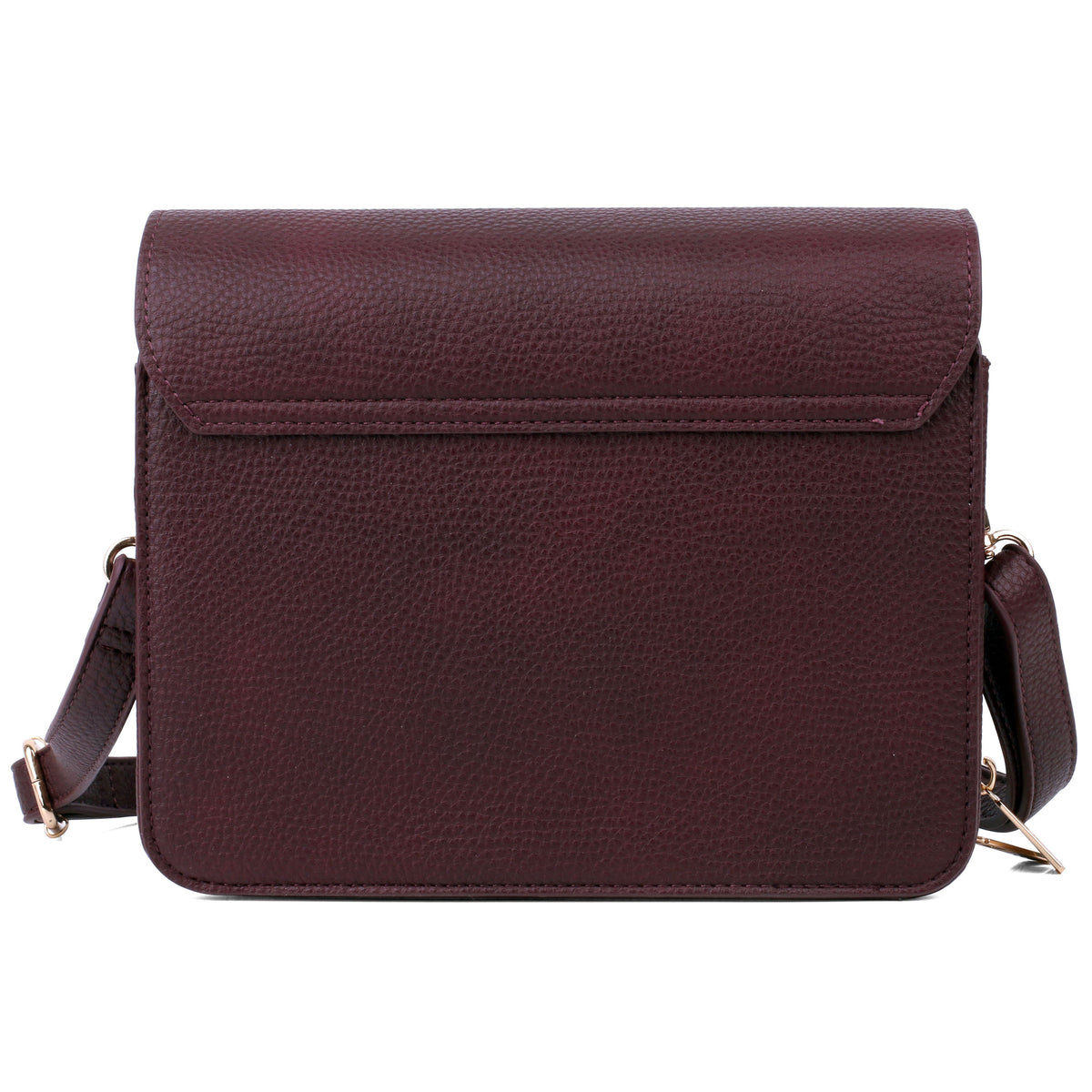 Madison Small Crossbody Bag in Plum - Karla Hanson