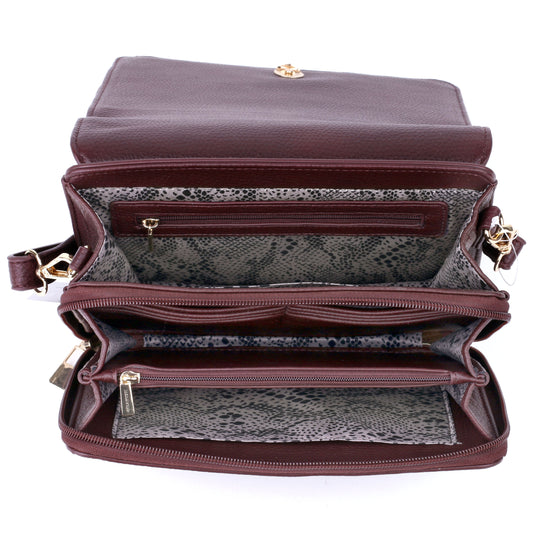 Madison Women's Crossbody Organizer Bag