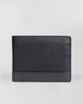 Two-Tone Bifold Wallet with Card Holder Insert
