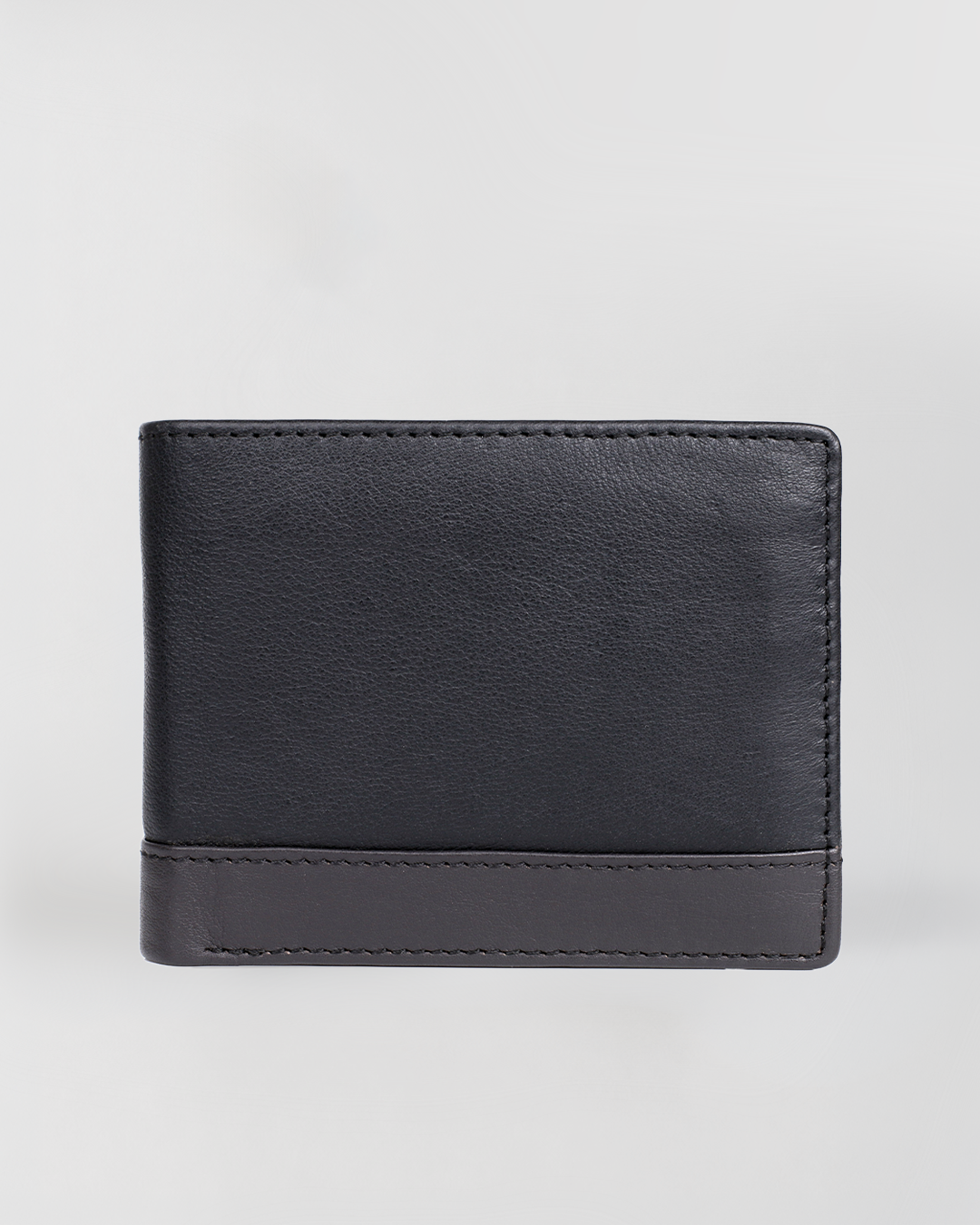 Two-Tone Bifold Wallet with Card Holder Insert
