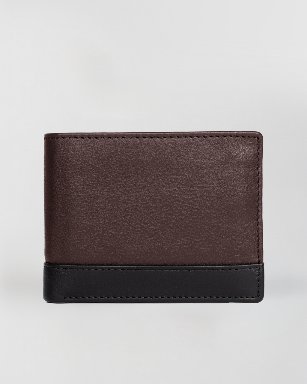 Two-Tone Bifold Wallet with Card Holder Insert
