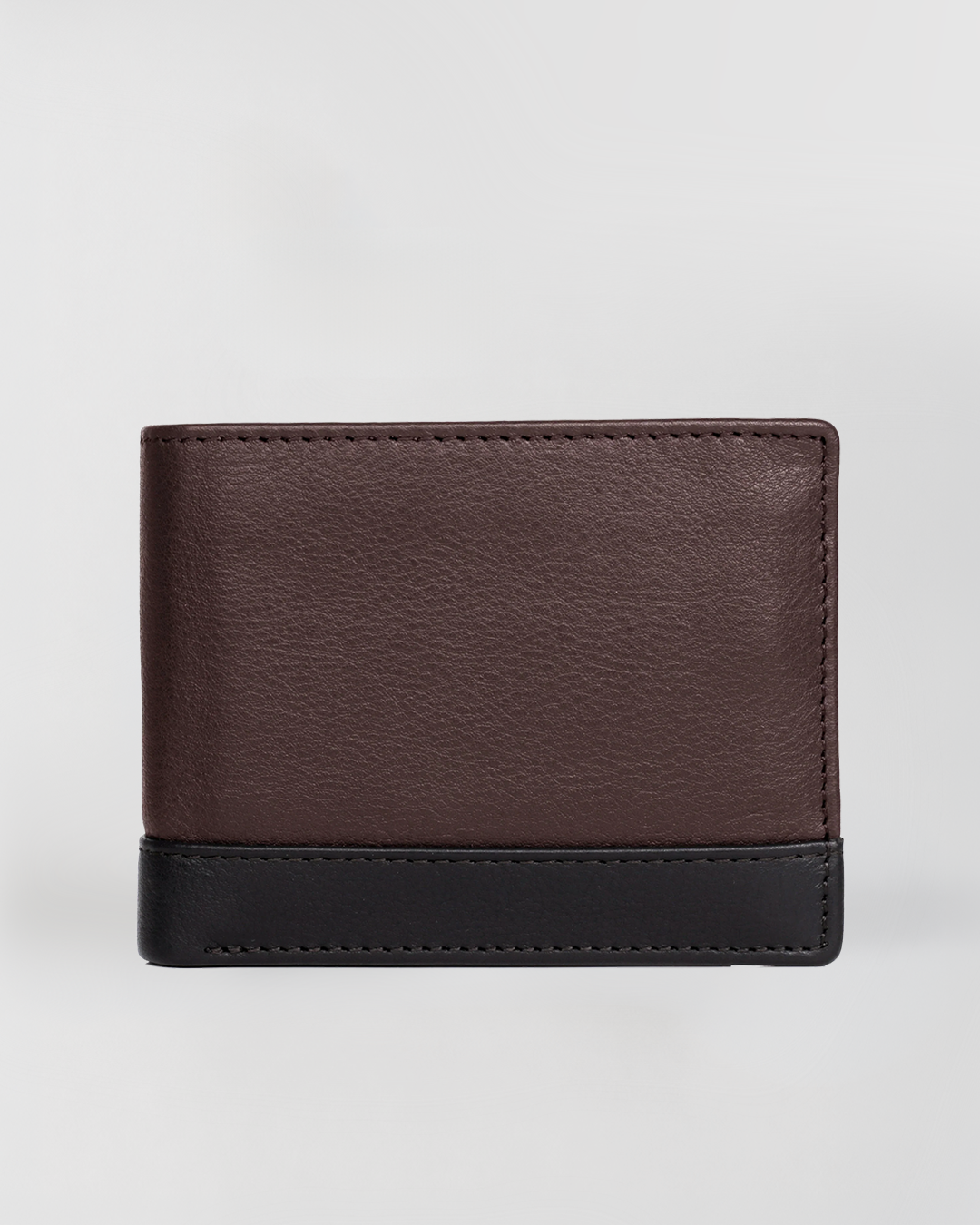 Two-Tone Bifold Wallet with Card Holder Insert