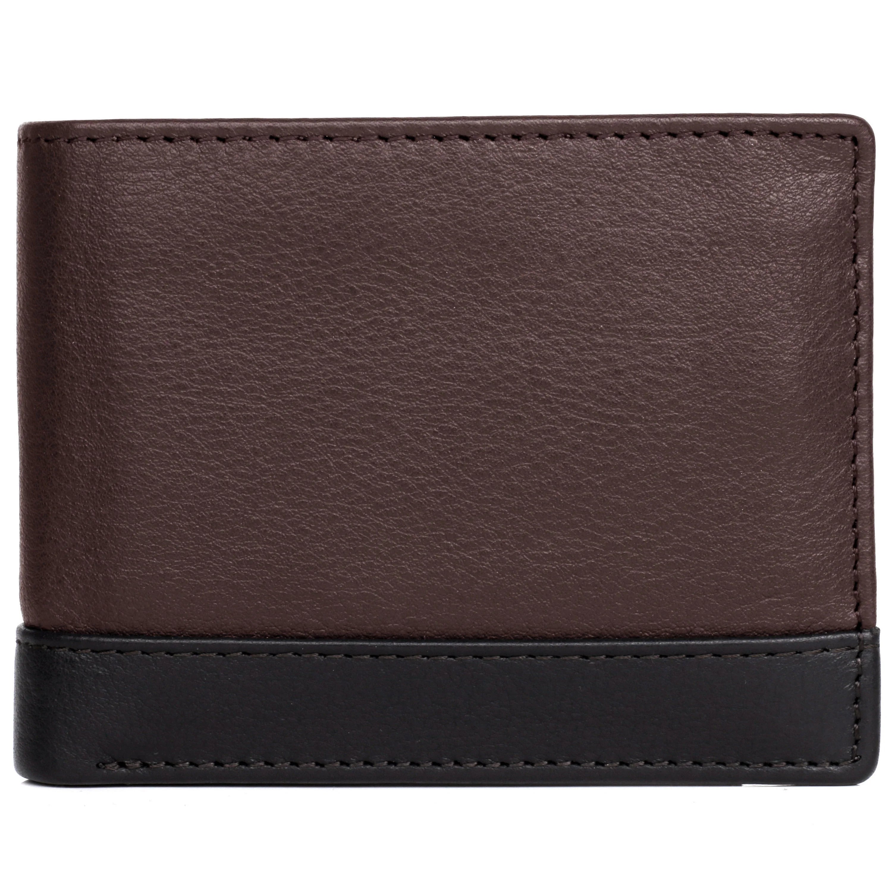 Karla Hanson Men's RFID Leather Bifold Wallet with Card Holder Insert