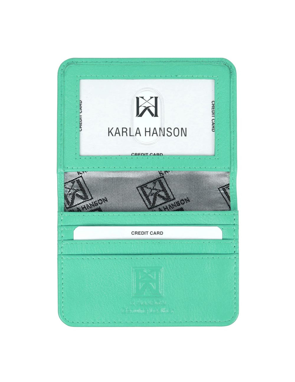 RFID Leather Card Holder Wallet