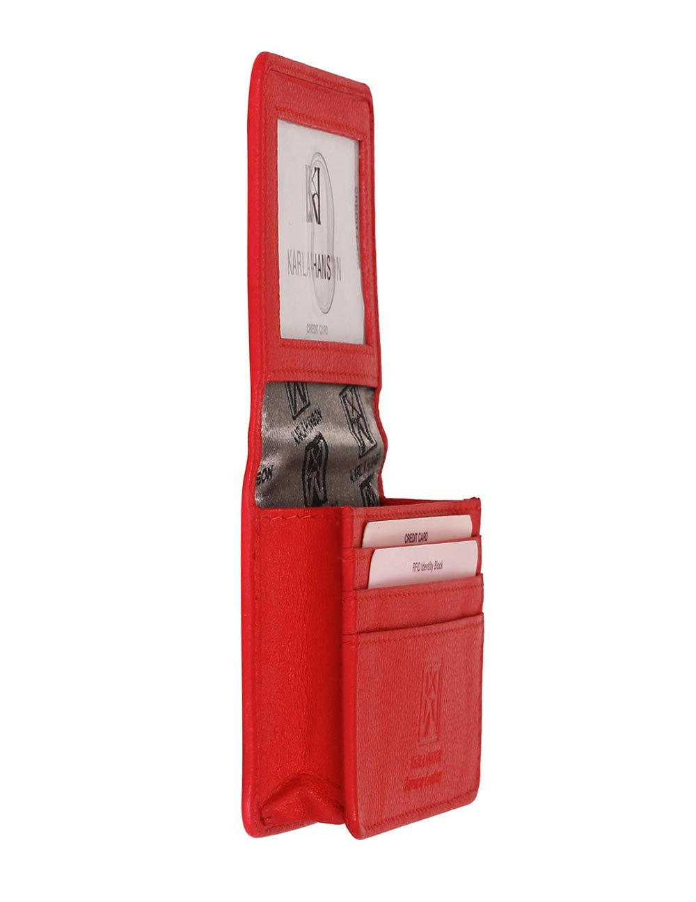 RFID Leather Card Holder Wallet