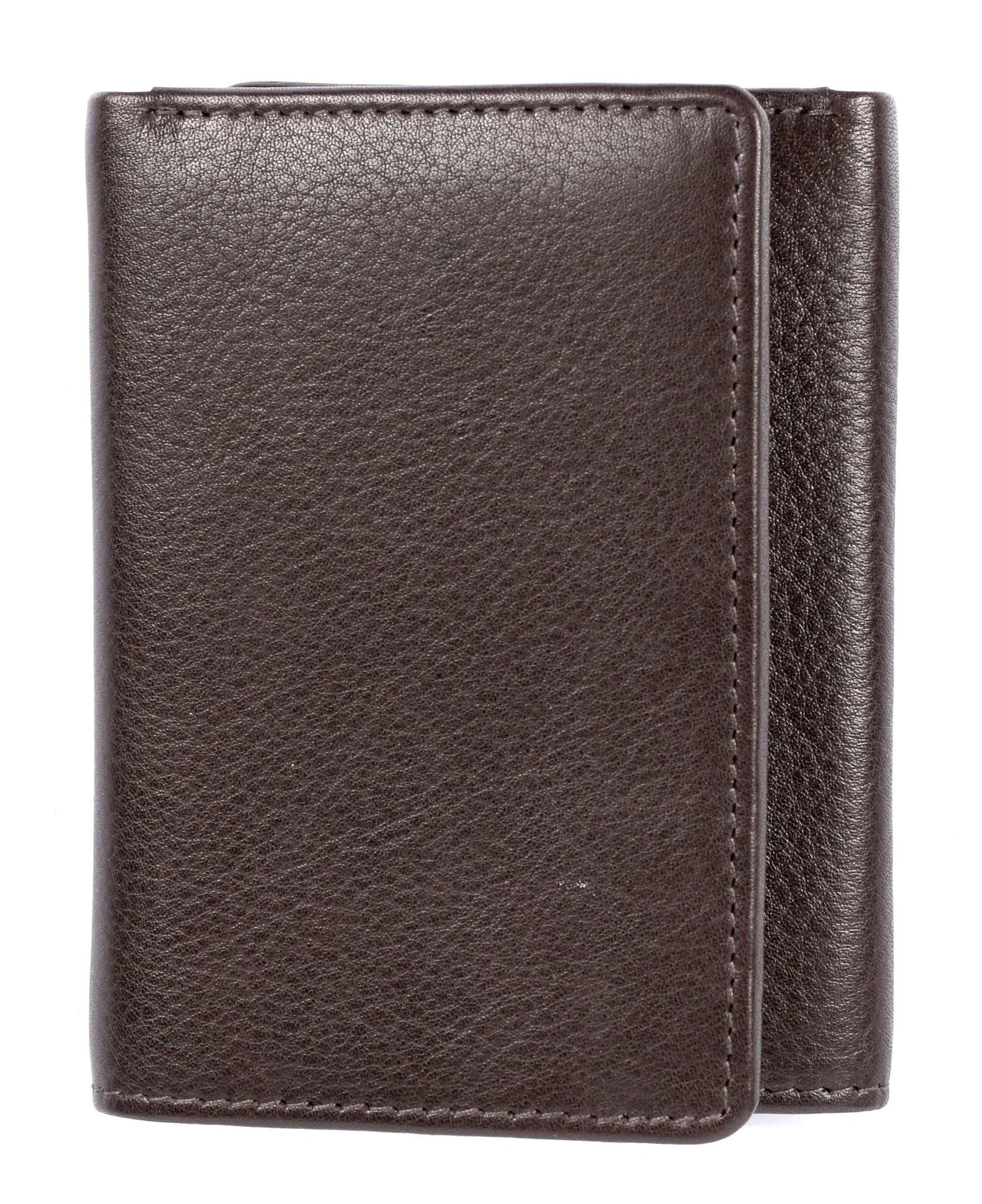 Men's RFID Leather Trifold Wallet
