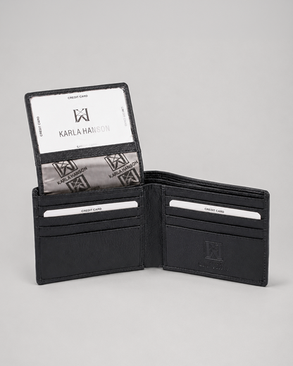 Classic Bifold Wallet with Card Holder Insert