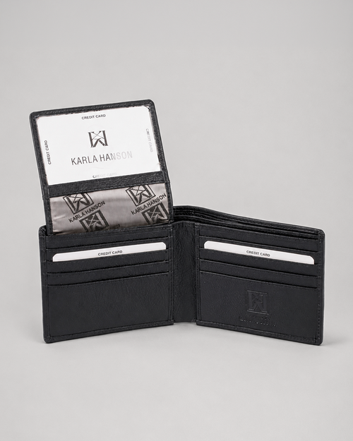 Classic Bifold Wallet with Card Holder Insert
