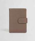 Medium Leather Wallet with Zipper Pocket