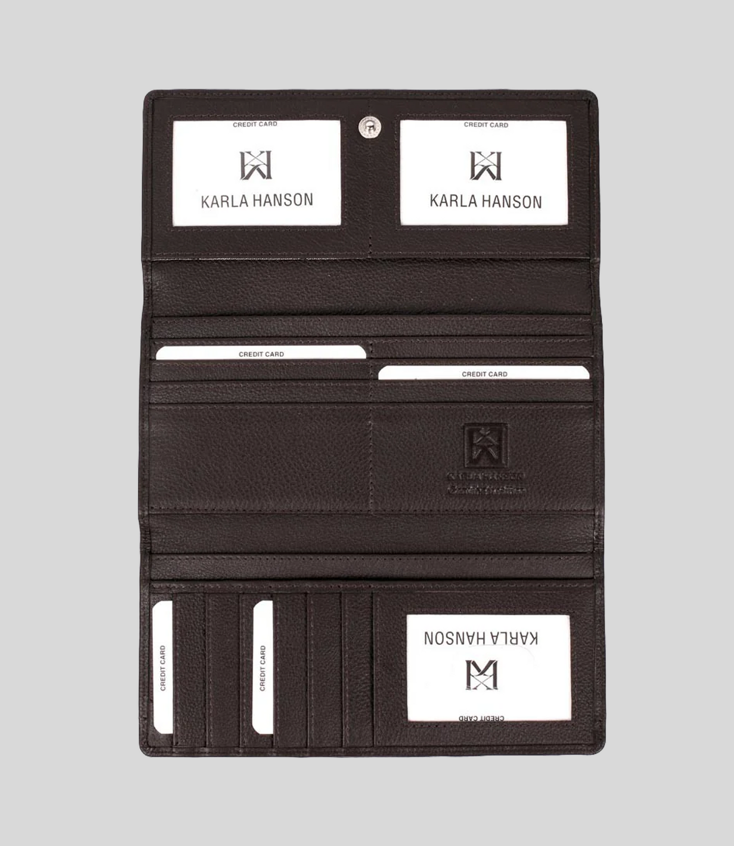 Women's RFID Leather Trifold Wallet