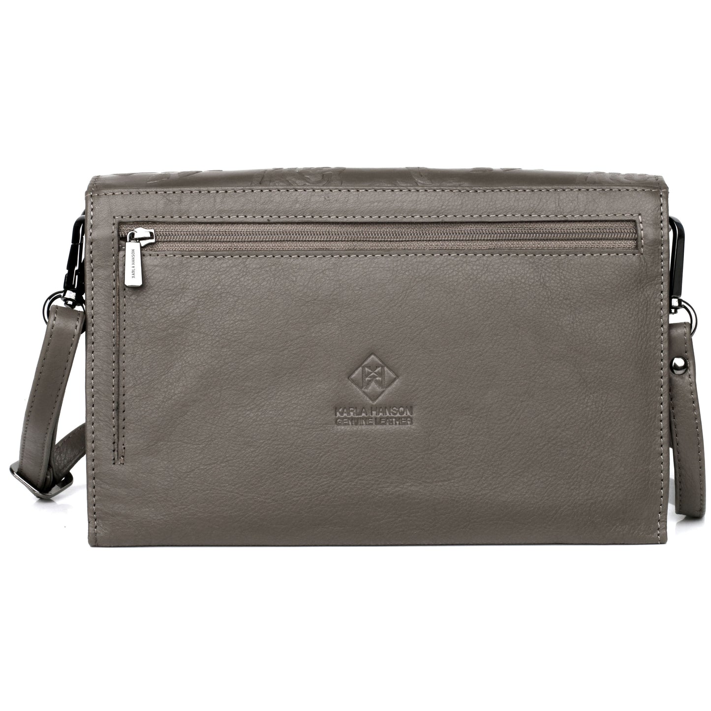 Karla Hanson Delia RFID Blocking Leather Travel Crossbody Clutch