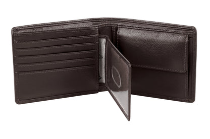 Martin RFID Leather Bifold Wallet with Coin Pocket - Karla Hanson