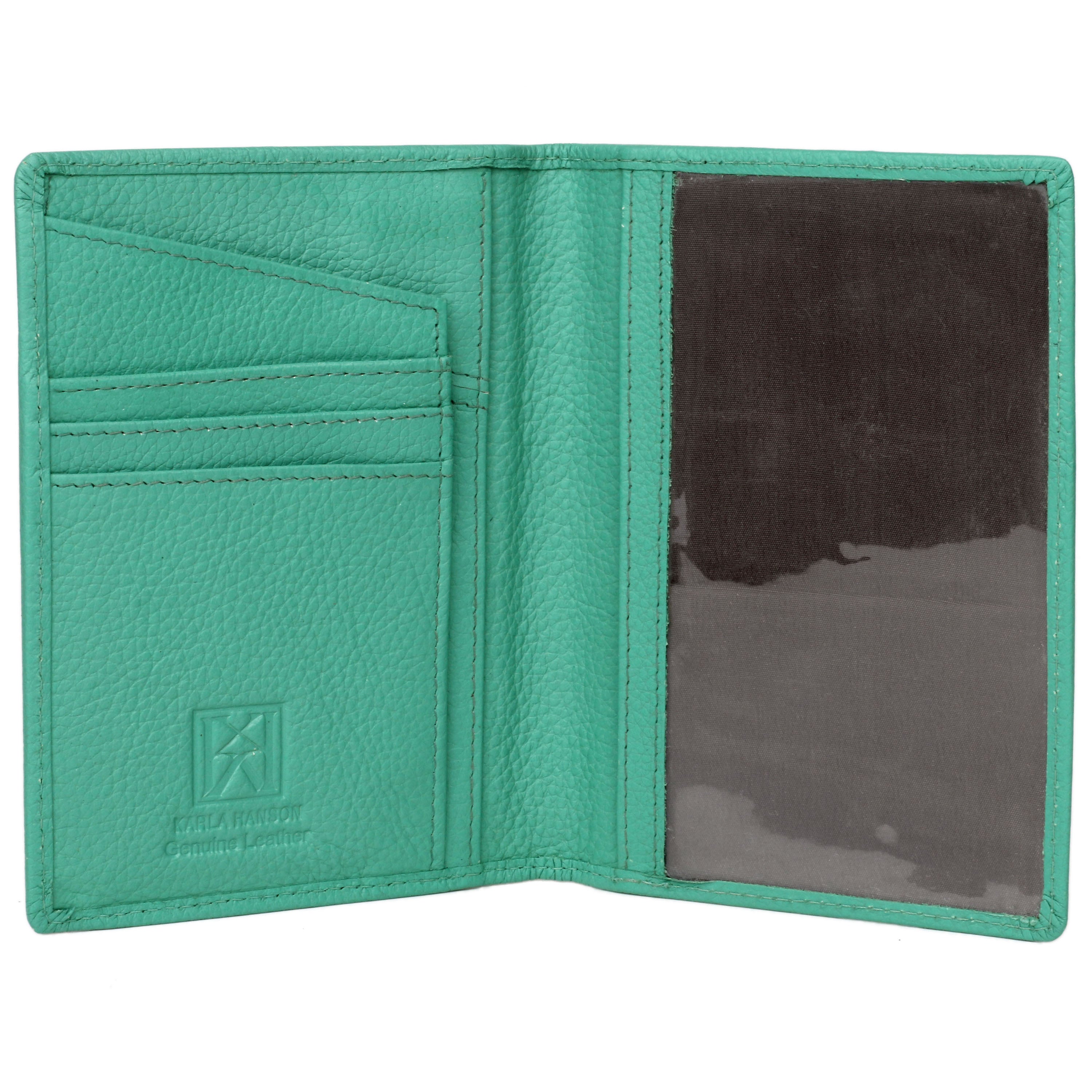 RFID Travel Leather Passport Holder – Karla Hanson