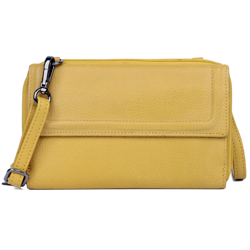 Karla Hanson Lorine Leather Crossbody Wallet