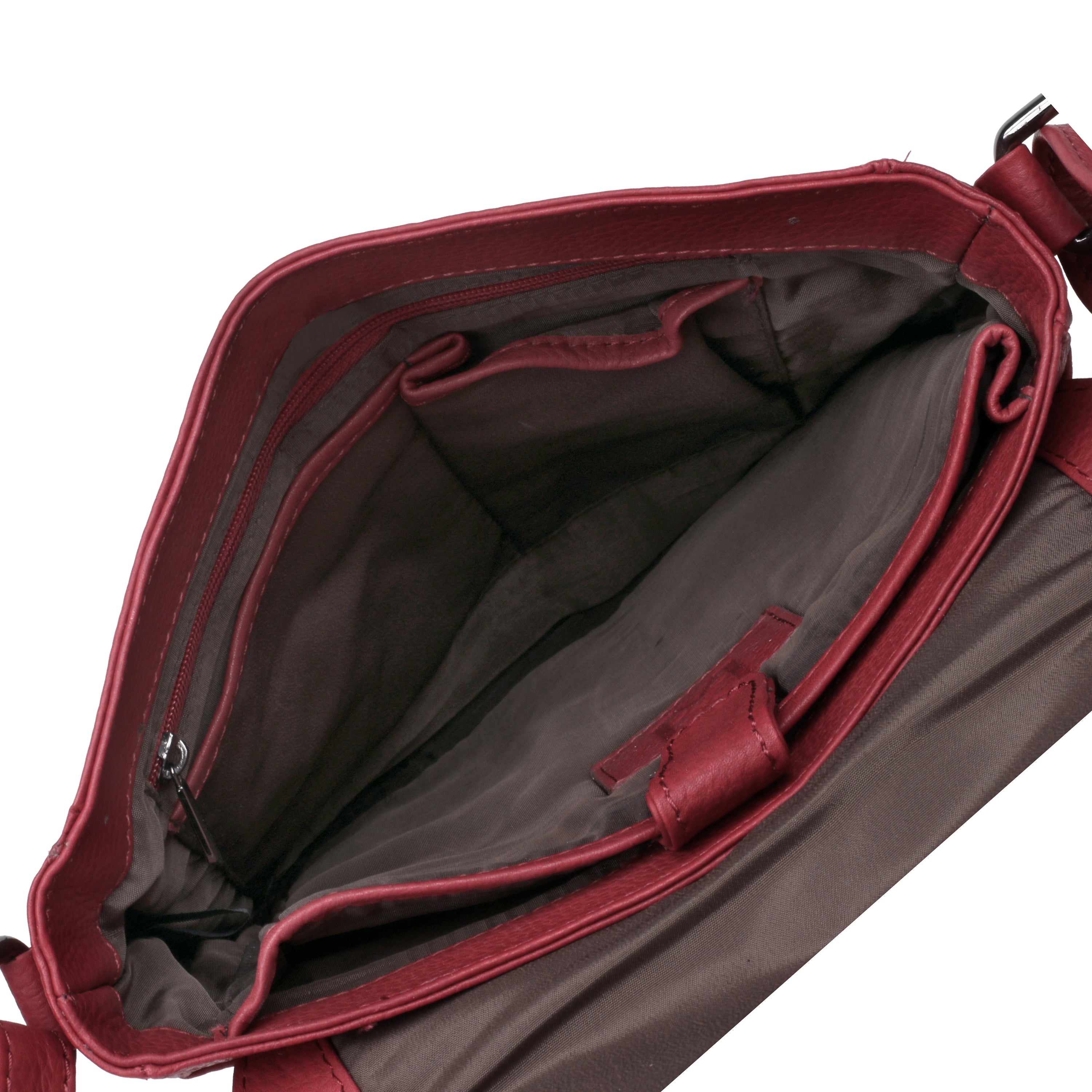 Karla Hanson Lorine Leather Messenger Bag