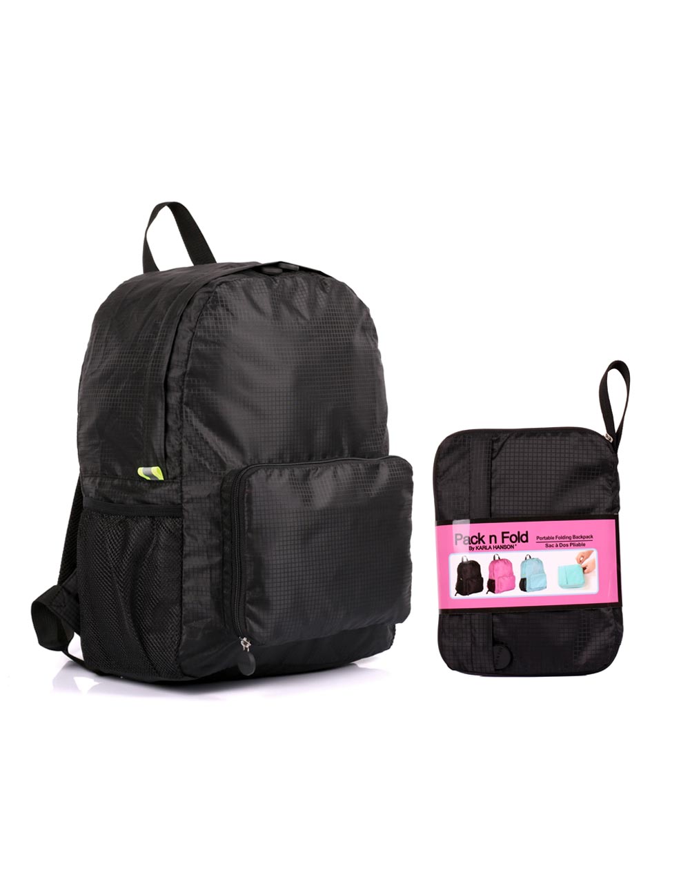 Karla Hanson Pack n Fold Foldable Travel Backpack