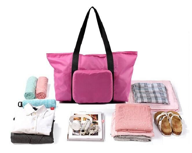 Karla Hanson Pack n Fold Foldable Travel Tote Bag