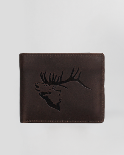 Elk Stag Leather Wallet