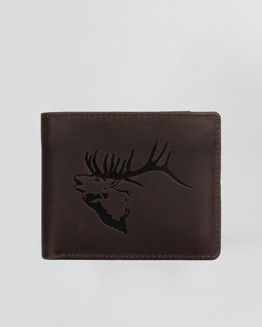 Elk Stag Leather Wallet