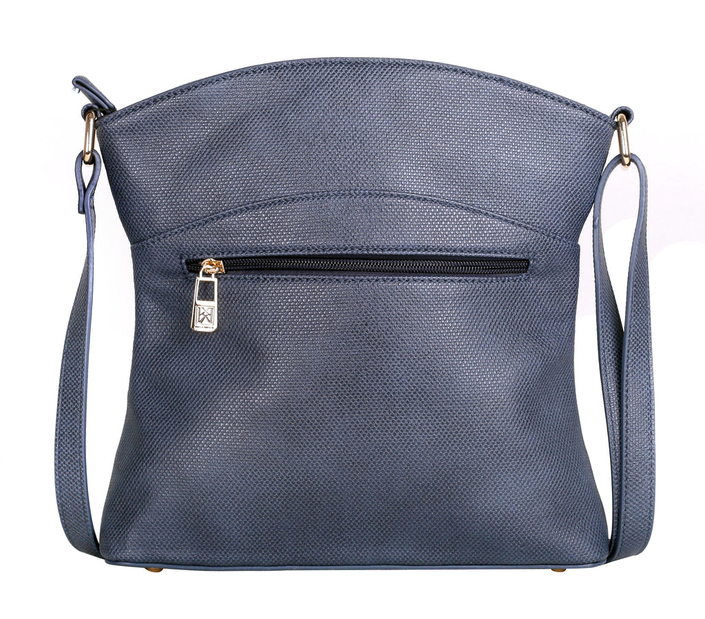 Eva Crossbody Bag in Navy - Karla Hanson