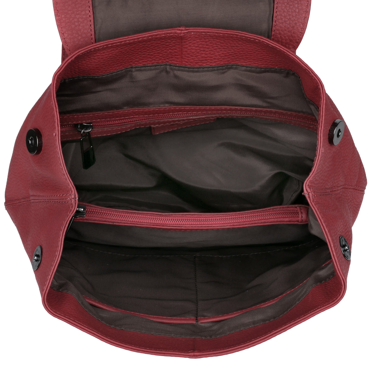 Dorothy Leather 2-in-1 Convertible Backpack and Crossbody Bag - view 5 - Karla Hanson