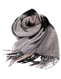 Karla Hanson Classic Fringe Plaid Wool Scarf