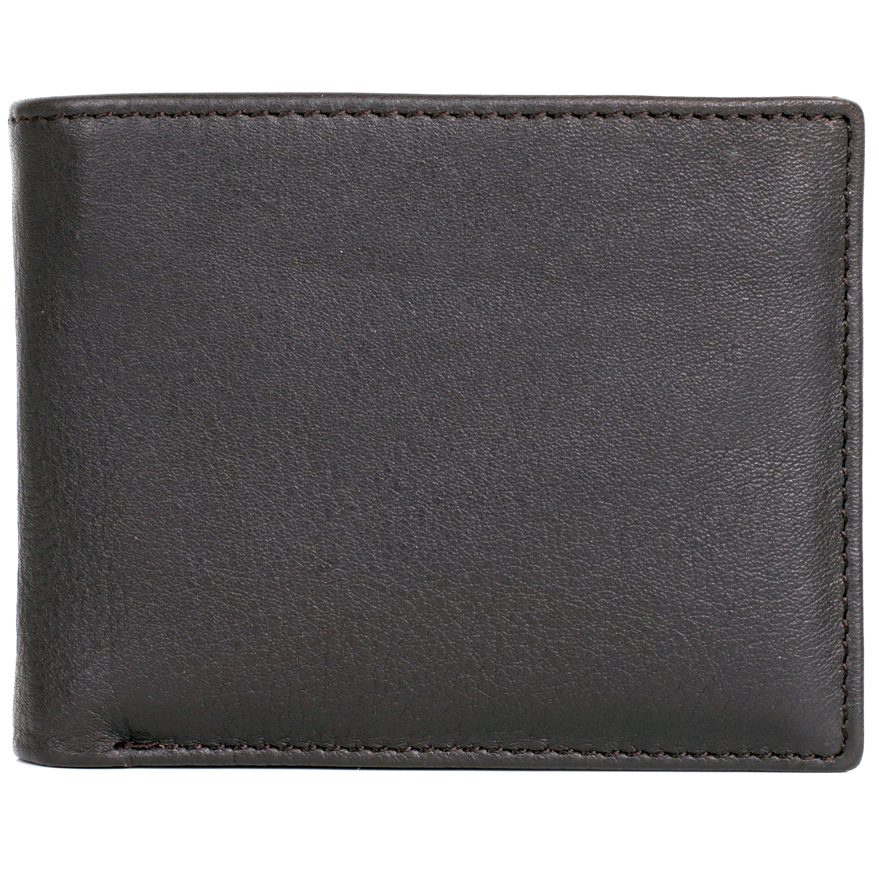K Hanson | Men's RFID Leather Bifold Wallet w Top Card Holder