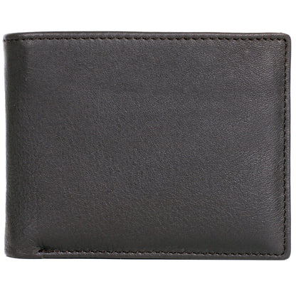 Karla Hanson Men's RFID Leather Bifold Wallet with Top Card Holder Insert - Karla Hanson