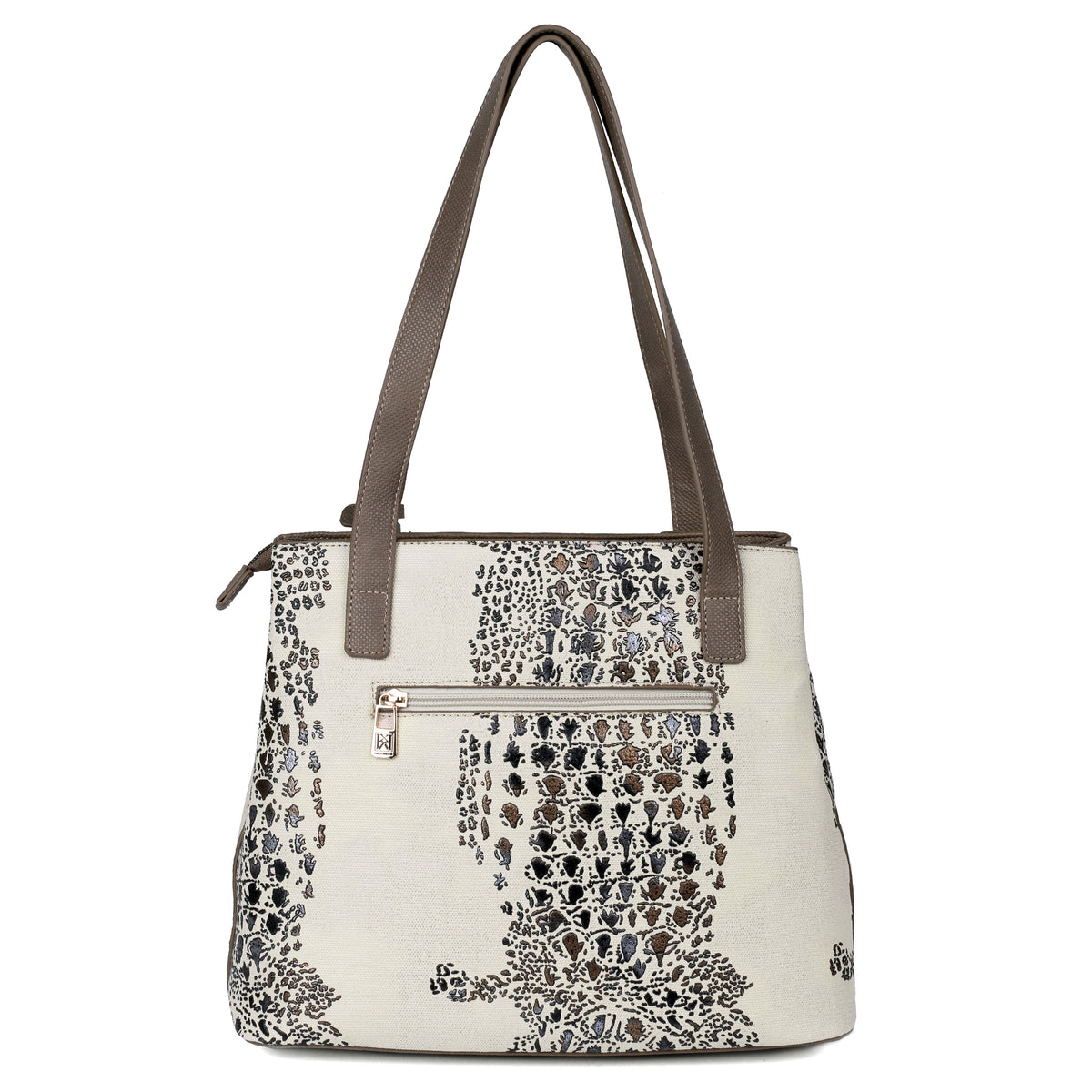 Eva Organizer Tote Bag in Beige - view 2 - Karla Hanson