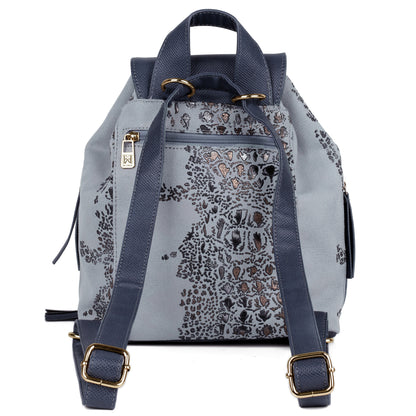 Karla Hanson Eva Women's RFID Blocking Convertible Backpack Navy - Karla Hanson